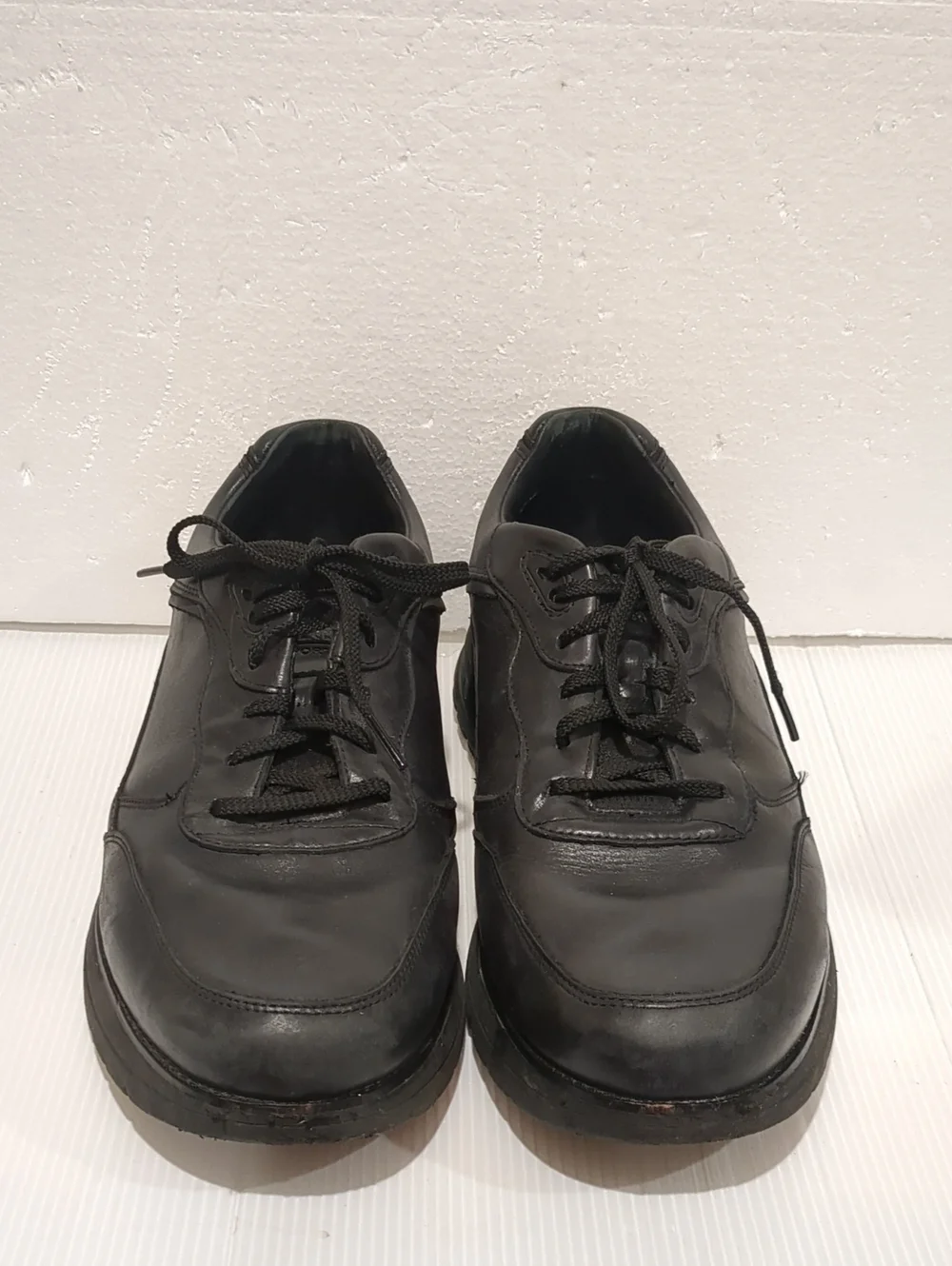 Rockport ProWalker Men's Black Leather Lace-Up Shoes